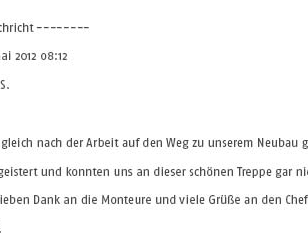 Wir können uns gar nicht satt sehen!