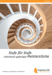 Treppenbau Voß – Produktbroschüre